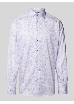 Koszula biznesowa o kroju modern fit ze wzorem paisley ze sklepu Peek&Cloppenburg  w kategorii Koszule męskie - zdjęcie 170513087