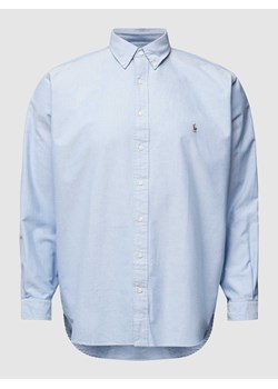 Koszula casualowa PLUS SIZE z wyhaftowanym logo ze sklepu Peek&Cloppenburg  w kategorii Koszule męskie - zdjęcie 170513088