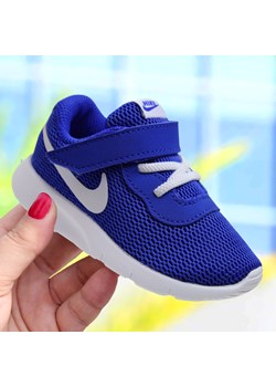 Nike Tanjun (TDV) Dziecięce Niebiesko-Białe (818383-400) ze sklepu Worldbox w kategorii Buty sportowe dziecięce - zdjęcie 170518985