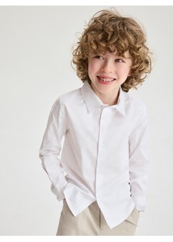 Reserved - Bawełniana koszula - biały ze sklepu Reserved w kategorii Koszule chłopięce - zdjęcie 170521998