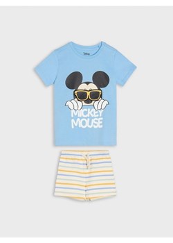 Sinsay - Komplet: koszulka i szorty Myszka Miki - niebieski ze sklepu Sinsay w kategorii Komplety niemowlęce - zdjęcie 170522795