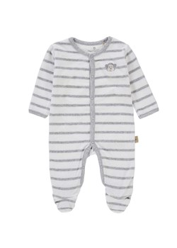 Pajacyk niemowlęcy długi rękaw, szaro-biały w paski, Bellybutton ze sklepu 5.10.15 w kategorii Pajacyki - zdjęcie 170524085