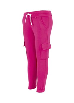 Dziewczęce spodnie dresowe bojówki różowe Tup Tup ze sklepu 5.10.15 w kategorii Spodnie dziewczęce - zdjęcie 170524139