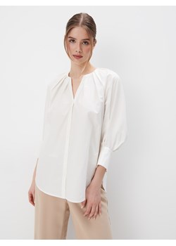 Mohito - Bluzka z bufiastymi rękawami - biały ze sklepu Mohito w kategorii Bluzki damskie - zdjęcie 170524475