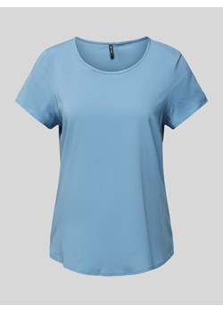 T-shirt z zaokrąglonym dołem model ‘BELLA’ ze sklepu Peek&Cloppenburg  w kategorii Bluzki damskie - zdjęcie 170524908