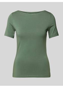 T-shirt z dekoltem w łódkę model ‘PANDA’ ze sklepu Peek&Cloppenburg  w kategorii Bluzki damskie - zdjęcie 170525026