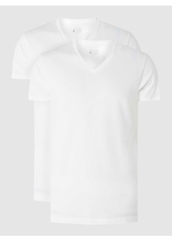 T-shirt z bawełny w zestawie 2 szt. ze sklepu Peek&Cloppenburg  w kategorii T-shirty męskie - zdjęcie 170525128