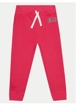 Gap Spodnie dresowe 794209-02 Różowy Regular Fit ze sklepu MODIVO w kategorii Spodnie dziewczęce - zdjęcie 170525726