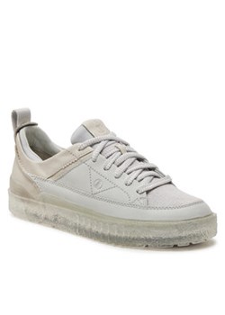 Clarks Sneakersy Somerset Lace 26176186 Biały ze sklepu MODIVO w kategorii Trampki męskie - zdjęcie 170525767