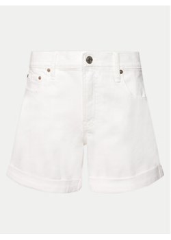 Gap Szorty jeansowe 607134-00 Biały Slim Fit ze sklepu MODIVO w kategorii Szorty - zdjęcie 170525796