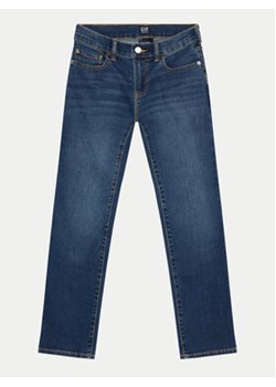 Gap Jeansy 550347-00 Granatowy Straight Fit ze sklepu MODIVO w kategorii Spodnie chłopięce - zdjęcie 170525896
