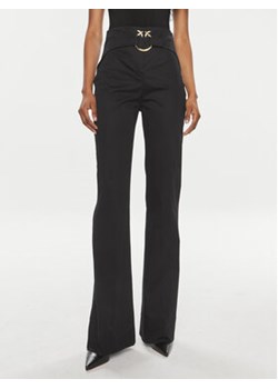 Pinko Spodnie materiałowe Phanton 102263 A1L2 Czarny Regular Fit ze sklepu MODIVO w kategorii Spodnie damskie - zdjęcie 170525956