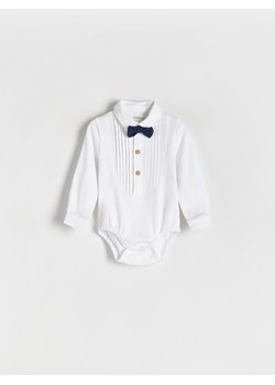 Reserved - Body z muchą - biały ze sklepu Reserved w kategorii Body niemowlęce - zdjęcie 170527637