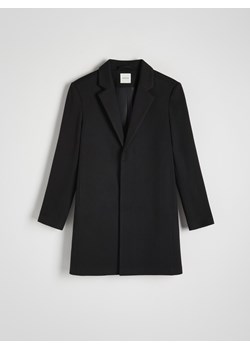 Reserved - Klasyczny płaszcz - czarny ze sklepu Reserved w kategorii Płaszcze męskie - zdjęcie 170527738
