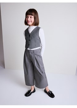 Reserved - Spodnie culotte - ciemnoszary ze sklepu Reserved w kategorii Spodnie dziewczęce - zdjęcie 170527837