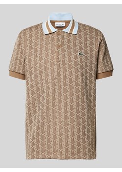 Koszulka polo o kroju classic fit ze wzorem na całej powierzchni ze sklepu Peek&Cloppenburg  w kategorii T-shirty męskie - zdjęcie 170529778
