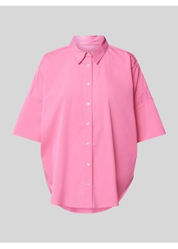 Bluzka w jednolitym kolorze ze sklepu Peek&Cloppenburg  w kategorii Koszule damskie - zdjęcie 170529908