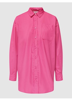 Bluzka koszulowa z kieszenią na piersi model ‘Lolly’ ze sklepu Peek&Cloppenburg  w kategorii Koszule damskie - zdjęcie 170530808
