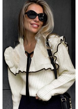 Sweter SEALDONA WHITE ze sklepu Ivet Shop w kategorii Swetry damskie - zdjęcie 170534689