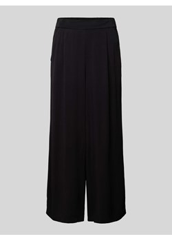 Spodnie z wiskozy z szerokimi nogawkami ze sklepu Peek&Cloppenburg  w kategorii Spodnie damskie - zdjęcie 170535155