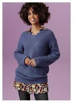 Aniston Sweter w kolorze granatowym ze sklepu Limango Polska w kategorii Swetry damskie - zdjęcie 170543125