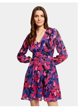 Morgan Sukienka letnia 241-REON.F Różowy Regular Fit ze sklepu MODIVO w kategorii Sukienki - zdjęcie 170543749