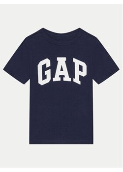 Gap T-Shirt 424016-12 Granatowy Regular Fit ze sklepu MODIVO w kategorii T-shirty chłopięce - zdjęcie 170544018