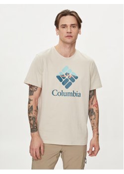 Columbia T-Shirt Rapid Ridge Graphic 1888813 Brązowy Regular Fit ze sklepu MODIVO w kategorii T-shirty męskie - zdjęcie 170544086