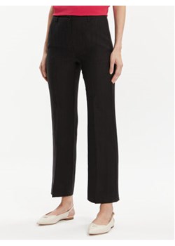 Marella Spodnie materiałowe Muschio 2413131272 Czarny Regular Fit ze sklepu MODIVO w kategorii Spodnie damskie - zdjęcie 170544117