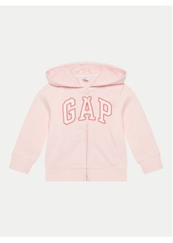 Gap Bluza 841821-02 Różowy Regular Fit ze sklepu MODIVO w kategorii Bluzy dziewczęce - zdjęcie 170544125