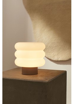 H & M - Szklana lampa stołowa - Beżowy ze sklepu H&M w kategorii Lampy stołowe - zdjęcie 170550426