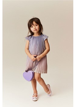 H & M - Plisowana sukienka trapezowa - Różowy ze sklepu H&M w kategorii Sukienki dziewczęce - zdjęcie 170550477