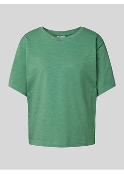T-shirt w jednolitym kolorze ze sklepu Peek&Cloppenburg  w kategorii Bluzki damskie - zdjęcie 170550606