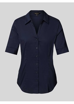 Bluzka w jednolitym kolorze ze sklepu Peek&Cloppenburg  w kategorii Koszule damskie - zdjęcie 170550685
