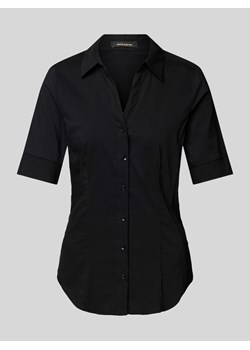 Bluzka w jednolitym kolorze ze sklepu Peek&Cloppenburg  w kategorii Koszule damskie - zdjęcie 170550757