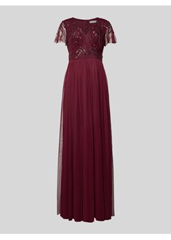 Sukienka wieczorowa z obszyciem cekinami ze sklepu Peek&Cloppenburg  w kategorii Sukienki - zdjęcie 170550926