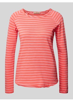 Bluzka z długim rękawem z wzorem w paski ze sklepu Peek&Cloppenburg  w kategorii Bluzki damskie - zdjęcie 170551027