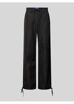 Spodnie dresowe z detalami z logo model ‘Aether’ ze sklepu Peek&Cloppenburg  w kategorii Spodnie męskie - zdjęcie 170551287