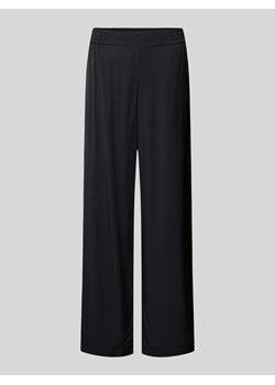 Spodnie materiałowe o kroju regular fit z elastycznym pasem ze sklepu Peek&Cloppenburg  w kategorii Spodnie damskie - zdjęcie 170551448