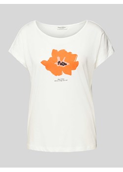 T-shirt z nadrukiem z logo ze sklepu Peek&Cloppenburg  w kategorii Bluzki damskie - zdjęcie 170551566