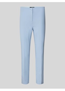 Spodnie o kroju slim fit z zapięciem na guzik model ‘SUMMER’ ze sklepu Peek&Cloppenburg  w kategorii Spodnie damskie - zdjęcie 170551645