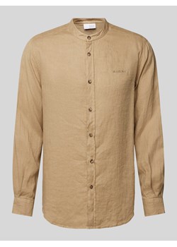 Koszula casualowa o kroju slim fit z lnu model 'Altona' ze sklepu Peek&Cloppenburg  w kategorii Koszule męskie - zdjęcie 170551656
