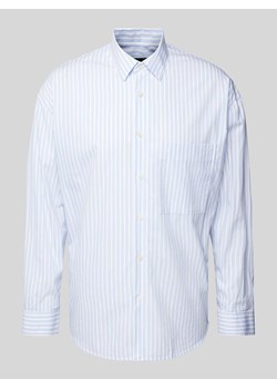 Koszula casualowa o kroju regular fit ze wzorem w paski model ‘ROAR’ ze sklepu Peek&Cloppenburg  w kategorii Koszule męskie - zdjęcie 170551676