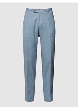 Spodnie do garnituru o kroju slim fit z efektem melanżowym model ‘Paco’ ze sklepu Peek&Cloppenburg  w kategorii Spodnie męskie - zdjęcie 170551739