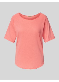 T-shirt w jednolitym kolorze ze sklepu Peek&Cloppenburg  w kategorii Bluzki damskie - zdjęcie 170551767