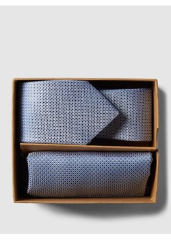 Krawat i poszetka w zestawie ze sklepu Peek&Cloppenburg  w kategorii Poszetki i butonierki - zdjęcie 170551938