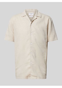 Koszula casualowa z kołnierzem z połami ze sklepu Peek&Cloppenburg  w kategorii Koszule męskie - zdjęcie 170551999