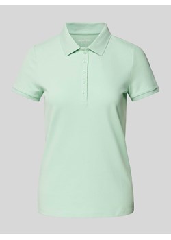 Koszulka polo o kroju regular fit w jednolitym kolorze ze sklepu Peek&Cloppenburg  w kategorii Bluzki damskie - zdjęcie 170552088