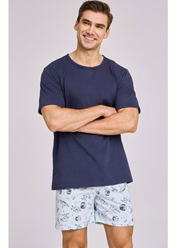 Bawełniana piżama męska Aaron 3193, Kolor granatowo-biały, Rozmiar M, Taro ze sklepu Primodo w kategorii Piżamy męskie - zdjęcie 170552448