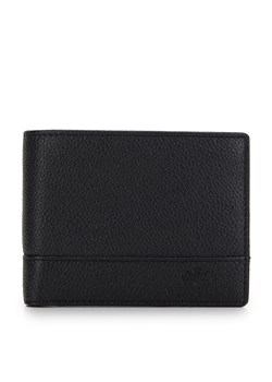 Męski portfel skórzany z obszyciem mały czarny ze sklepu WITTCHEN w kategorii Portfele męskie - zdjęcie 170552678
